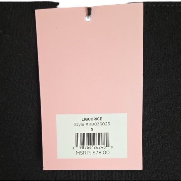 Juicy Couture Black Crew Neck Sweater small new - Picture 5 of 6